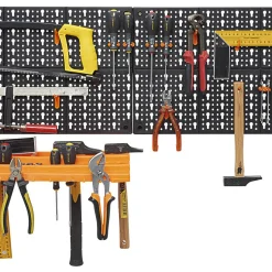 Gifi Aménagement Atelier^Panneau mural rangement outillage x2 avec porte outil