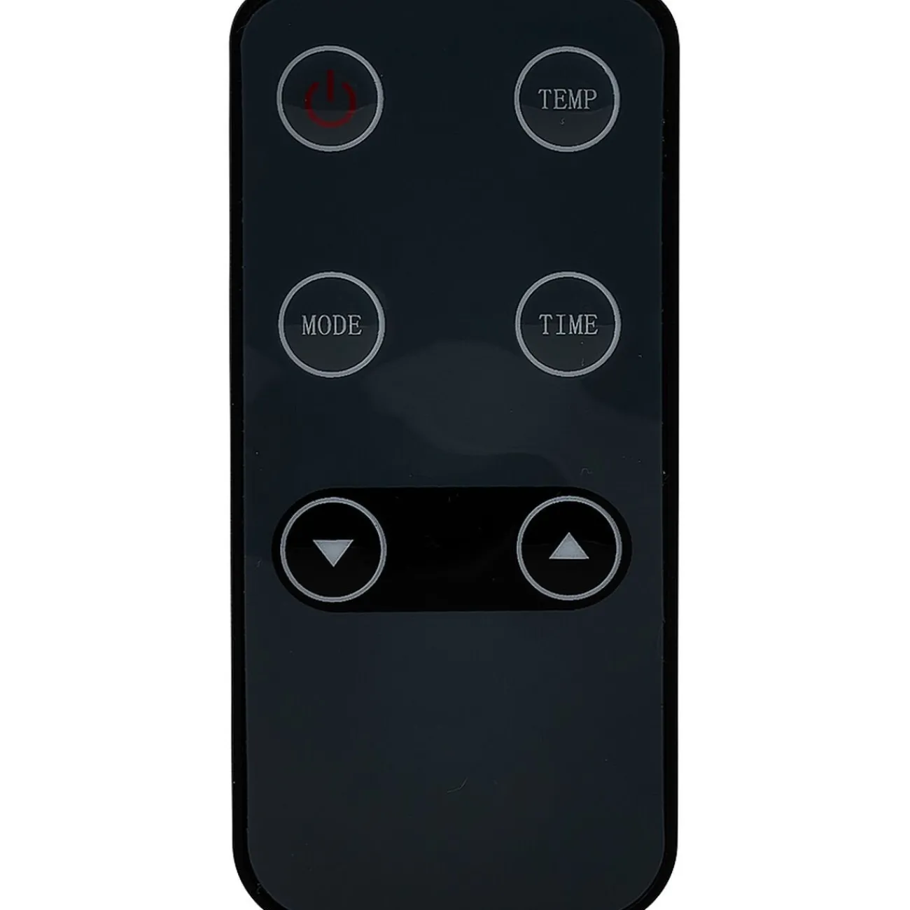 Gifi Chauffage^Panneau rayonnant 1500W Verre Noir avec panneau de contrôle tactile