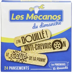 Gifi Bien-Être^Pansement humoristique Mécano x24