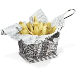 Gifi Papier absorbant à frites design noir blanc
