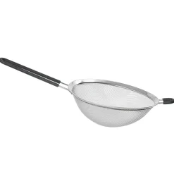 Gifi Passoire en inox à maille fine avec poignée en silicone