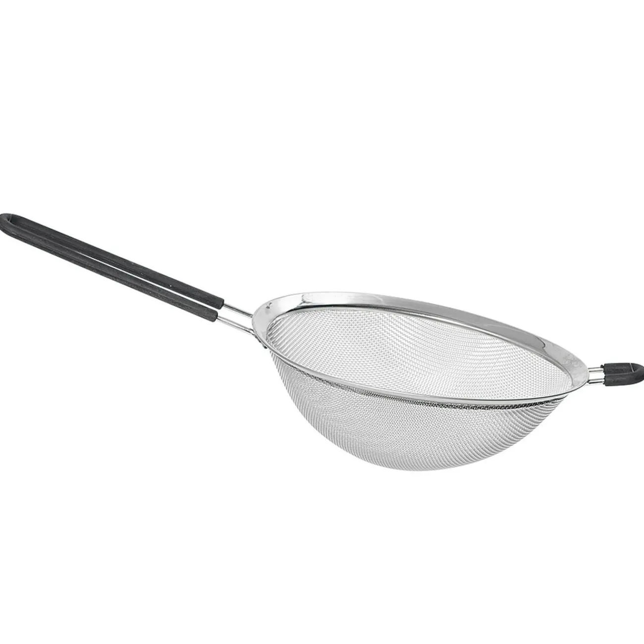 Gifi Passoire en inox à maille fine avec poignée en silicone