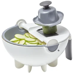 Gifi Passoire multifonctions rotative 9en1 mandoline