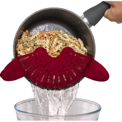 Gifi Passoire pliable et adaptable rouge