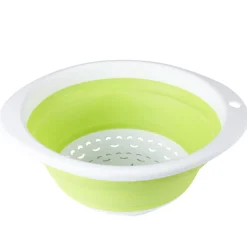 Gifi Passoire rétractable verte et blanche