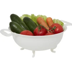 Gifi Passoire x2 et bol blancs XL