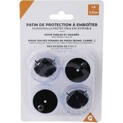 Gifi Quincaillerie^Patin de protection à emboîter pour pieds table/chaise