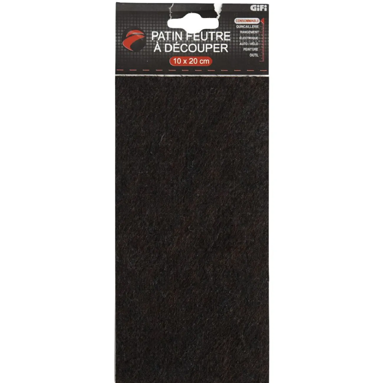 Gifi Quincaillerie^Patin feutre à decouper x2