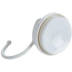 Gifi Rangement|Patère 1 crochet à ventouse blanc