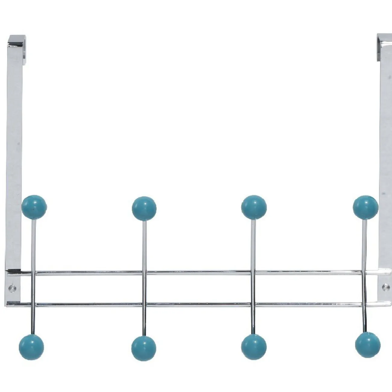 Gifi Rangement|Patère de porte boules bleues