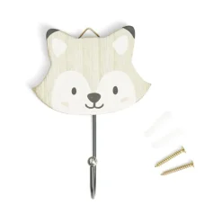 Gifi Rangement|Patère enfant forme animal 10xH15cm - 4 modèles