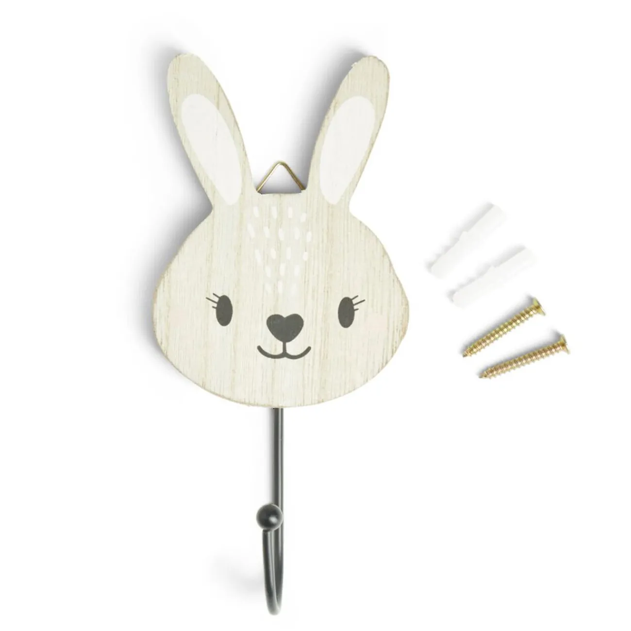 Gifi Rangement|Patère enfant forme animal 10xH15cm - 4 modèles