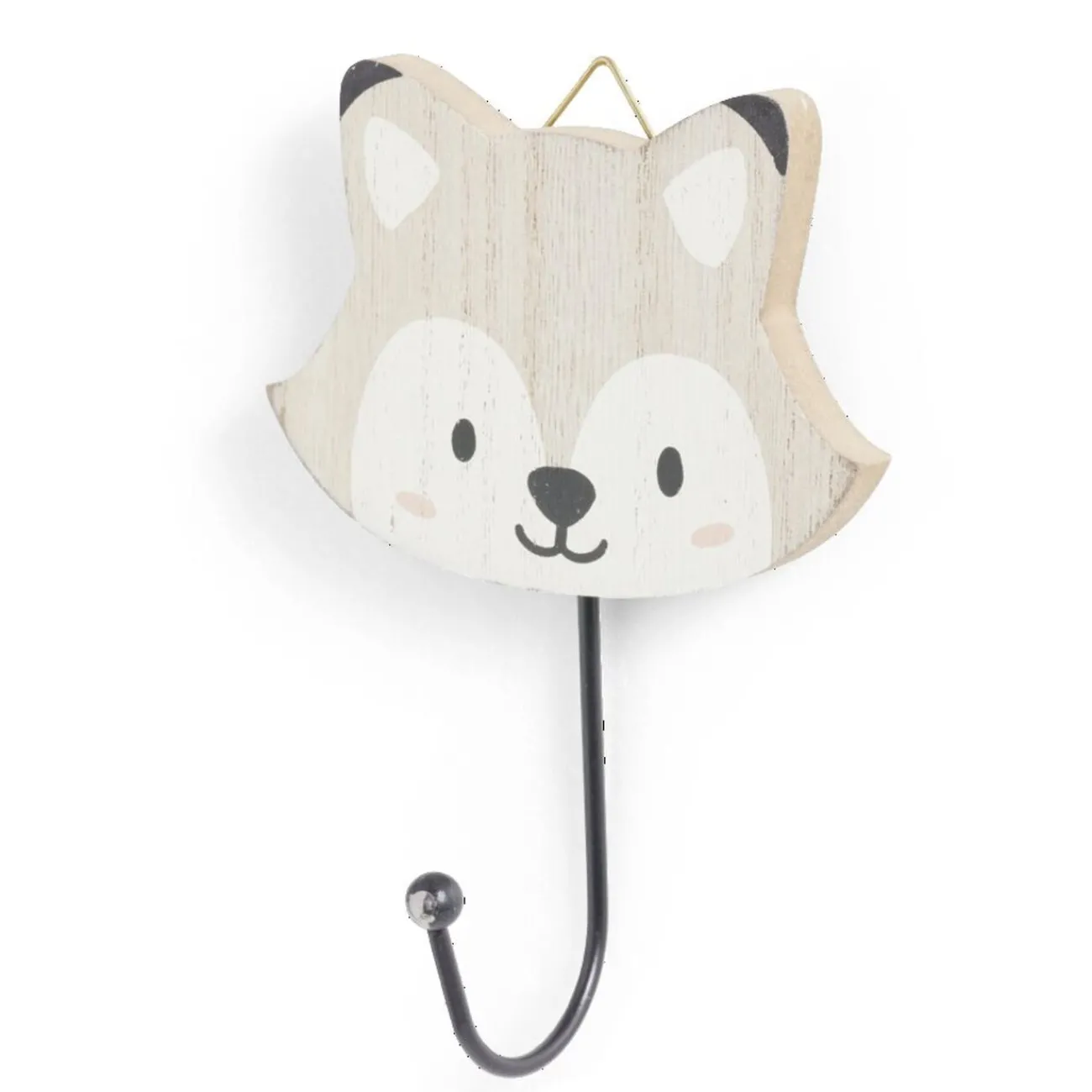 Gifi Rangement|Patère enfant forme animal 10xH15cm - 4 modèles