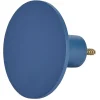 Gifi Rangement|Patère murale ronde bleu polyrésine Ø8cm