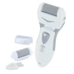 Gifi Beauté^Pédicure électrique rouleau exfoliant gris et blanc