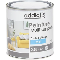 Gifi Peinture^Peinture multi-surfaces 0,5L blanc mat