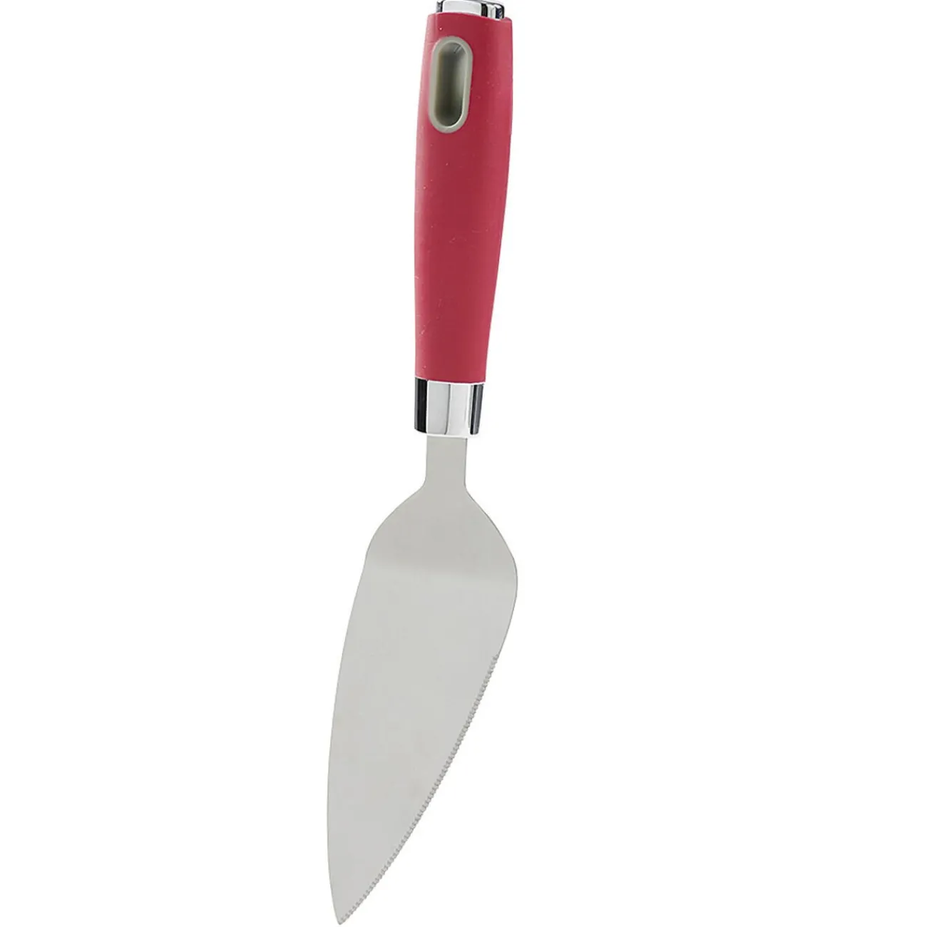 Gifi Pelle à tarte inox manche polypropylène rouge