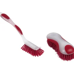 Gifi Nettoyage Et Entretien|Pelle balayette brosse rose