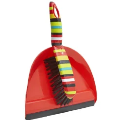 Gifi Nettoyage Et Entretien|Pelle et balayette rayé multicolore