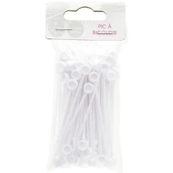 Gifi Beauté^Pic à bigoudis blancs