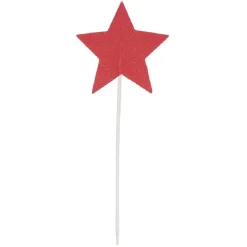 Gifi Pic en bois pour apéritif étoile et sapin x 18
