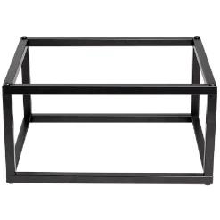 Gifi Rangement|Pieds pour meuble Box Cube métal noir H17,5cm