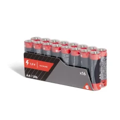 Gifi Pile^Pile alcaline LR06 type AA 1,5V x16