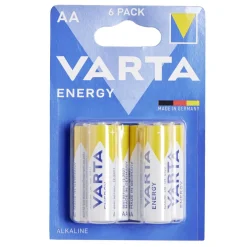 Gifi Pile^Pile alcaline Varta LR06 type AA x6