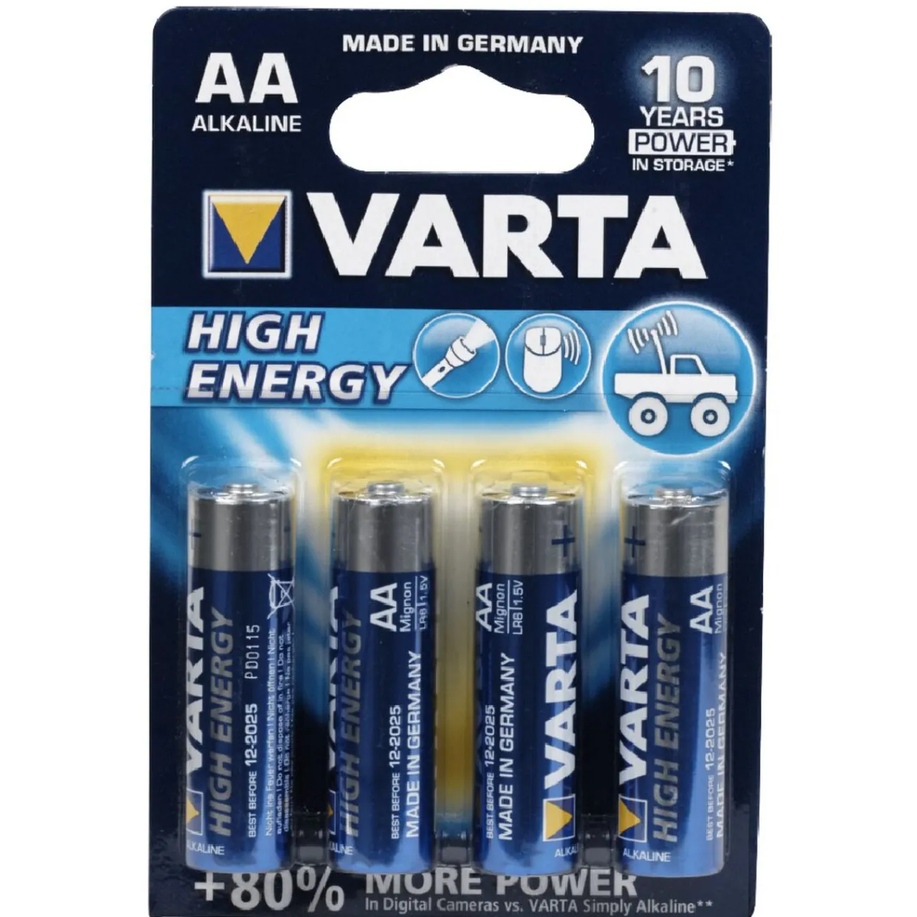 Gifi Pile^Pile alcaline Varta LR06 x4