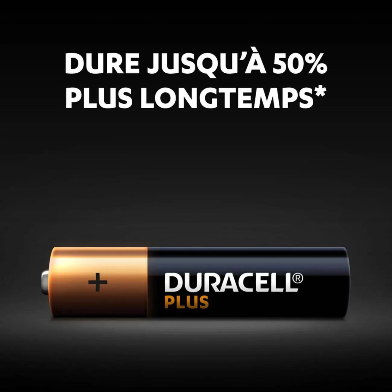 Gifi Pile^Pile Duracell Plus alcaline AAA 1,5 Volts LR03 - Lot de 4