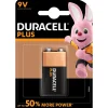Gifi Pile^Pile Duracell Plus alcaline 9 Volts 6LR61