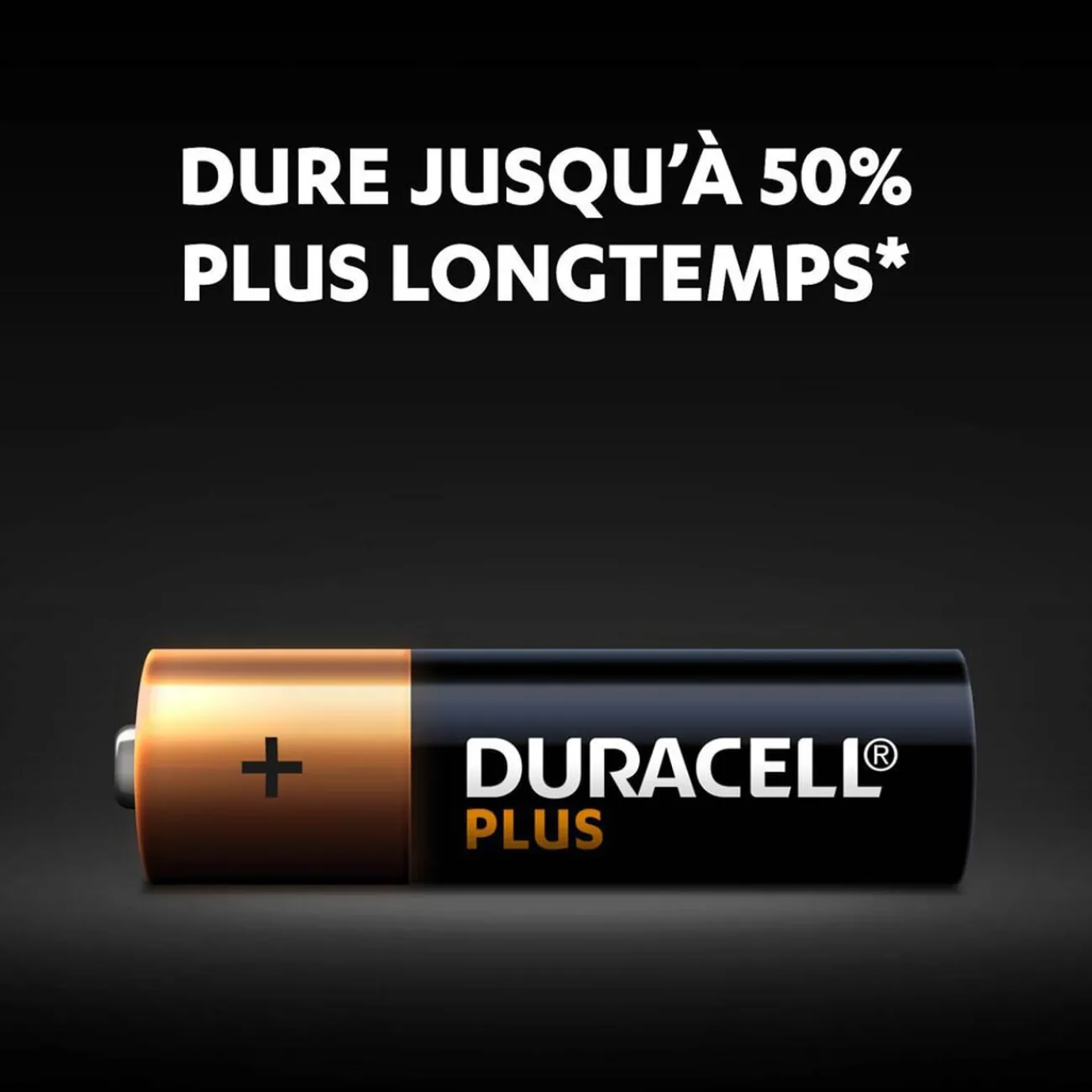 Gifi Pile^Pile Duracell Plus alcaline AA 1,5 Volts, LR06 - Lot de 8