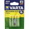 Gifi Pile^Pile rechargeable Varta AAA 800mAh x4