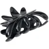 Gifi Beauté^Pince à cheveux en plastique noir brillant