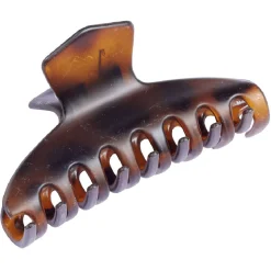 Gifi Beauté^Pince à cheveux marron écaille L9cm