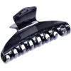 Gifi Beauté^Pince à cheveux noir brillant L9cm