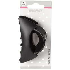 Gifi Beauté^Pince à cheveux noir mat L.9 cm