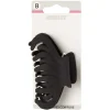 Gifi Beauté^Pince à cheveux noir mat L.9 cm