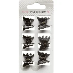 Gifi Beauté^Pince à cheveux papillon mini x6