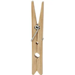 Gifi Entretien Du Linge|Pince à linge bambou naturel x24