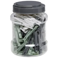 Gifi Entretien Du Linge|Pince à linge dans bocal plastique x100