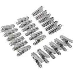 Gifi Entretien Du Linge|Pince à linge en inox x24