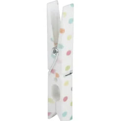 Gifi Entretien Du Linge|Pince à linge motif pois multicolore x10