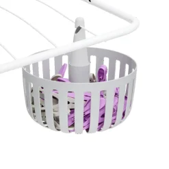 Gifi Entretien Du Linge|Pince à linge x30 avec panier