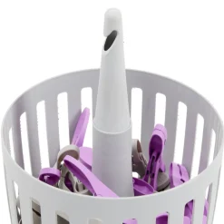 Gifi Entretien Du Linge|Pince à linge x30 avec panier