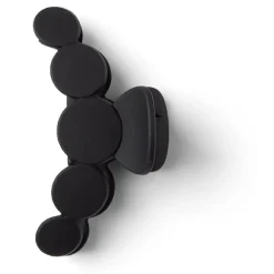 Gifi Beauté^Pince cheveux noir mat design arrondi L10cm