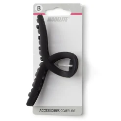 Gifi Beauté^Pince cheveux noir mat effet noué L11cm
