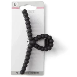 Gifi Beauté^Pince cheveux noir mat L11cm