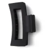 Gifi Beauté^Pince cheveux noir mat rectangulaire L9cm