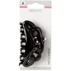 Gifi Beauté^Pince crocodile noir brillant L.9 cm